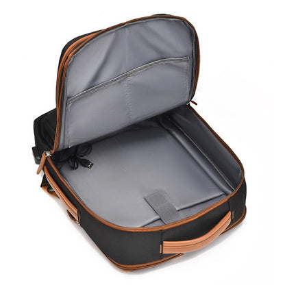 Expandable Travel Backpack With Laptop Compartment Large Capacity Lightweight 2
