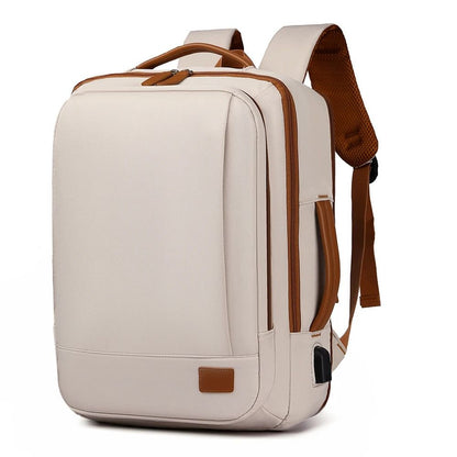 Expandable Travel Backpack With Laptop Compartment Large Capacity Lightweight 5