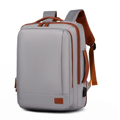 Expandable Travel Backpack With Laptop Compartment Large Capacity Lightweight 6