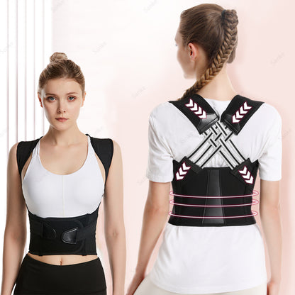 Breathable Posture Corrector Belt, Back Support Strap, Adult Back Correction, Sitting Position Correction Tool for Women