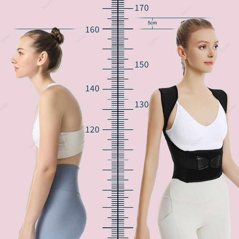Breathable Posture Corrector Belt, Back Support Strap, Adult Back Correction, Sitting Position Correction Tool for Women