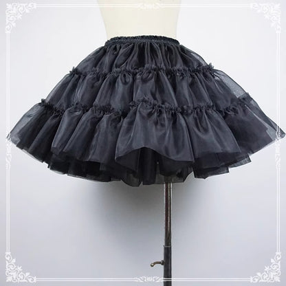 BABYONLINE Petticoat For Dresses Adult Crinoline Underskirt Tulle Bridal Slip Rockabilly Skirt Tutu 1