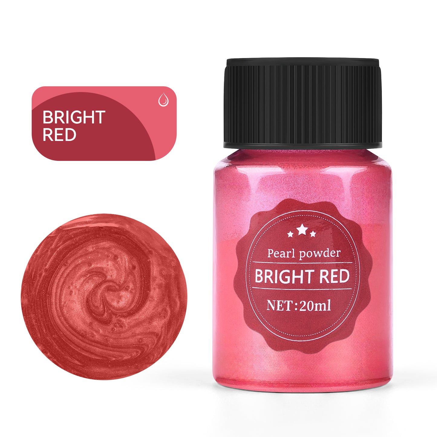 Mica Powder Mirror Natural Mica Pearl Powder Dye for Epoxy Resin, Candle, Soap, Slime, DIY Jewelry & Crafts Pigment