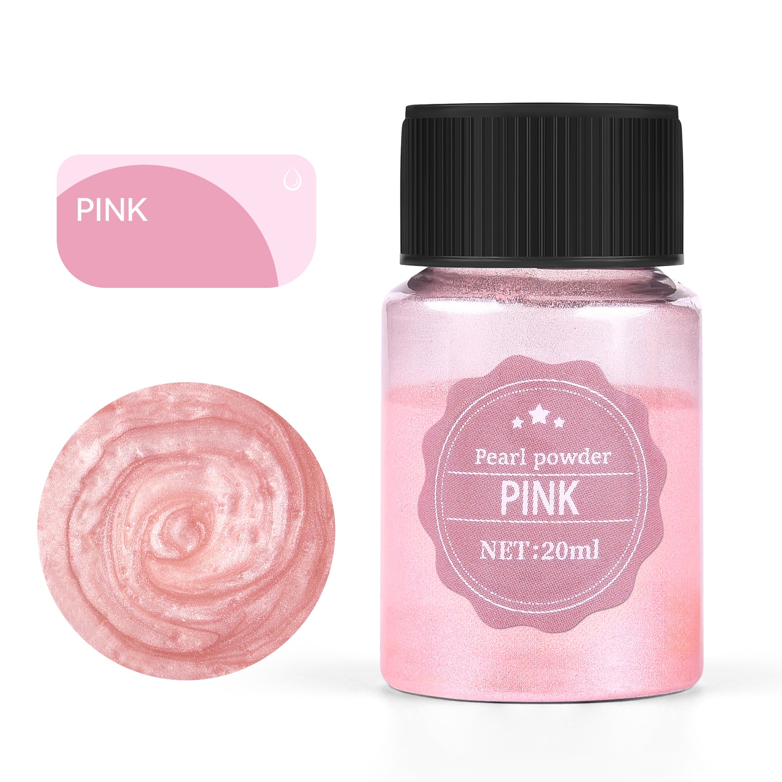 Mica Powder Mirror Natural Mica Pearl Powder Dye for Epoxy Resin, Candle, Soap, Slime, DIY Jewelry & Crafts Pigment