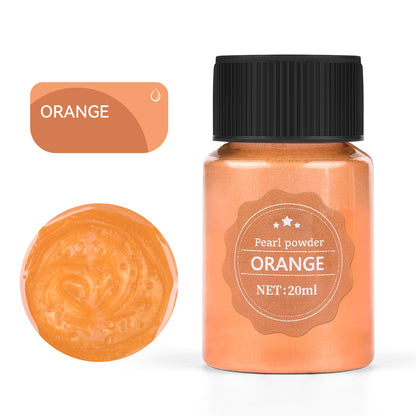 Mica Powder Mirror Natural Mica Pearl Powder Dye for Epoxy Resin, Candle, Soap, Slime, DIY Jewelry & Crafts Pigment