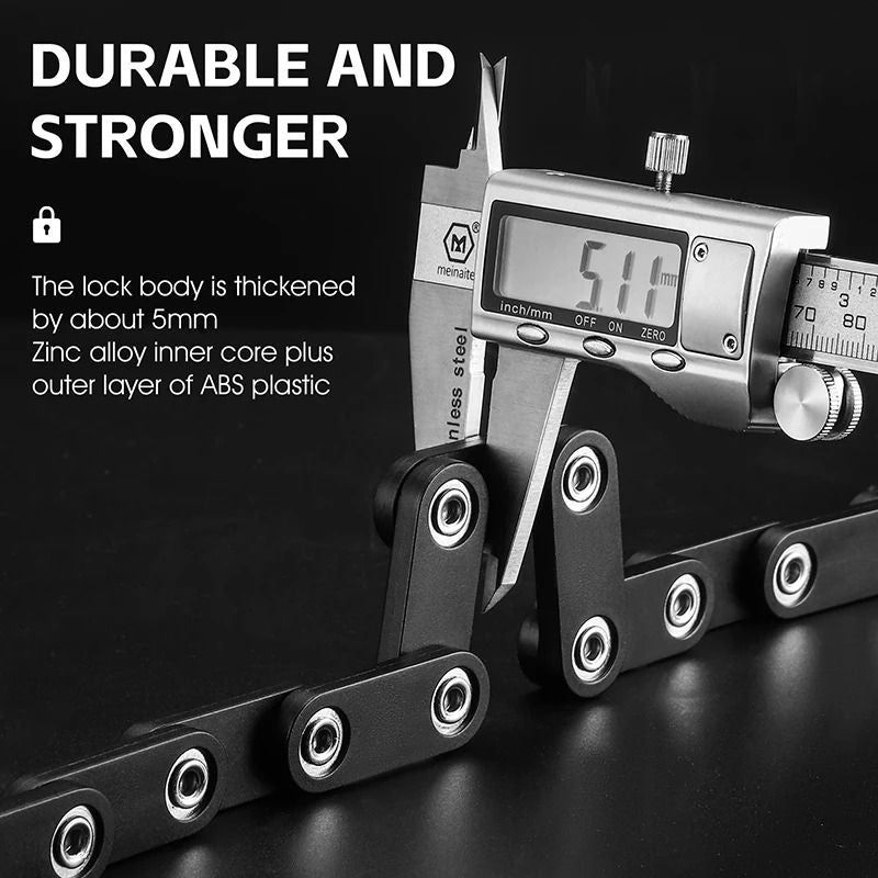 WEST BIKING Bicycle Folding Lock 4 Digit Combo Anti Theft Lock For E Bike Scooter 3