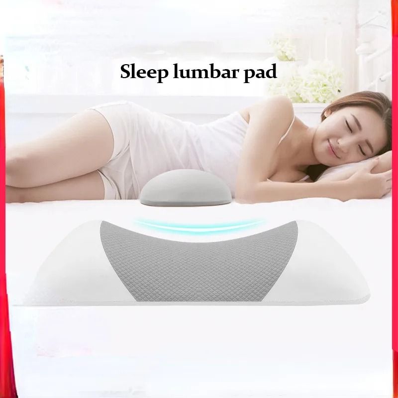 Memory Foam Lumbar Support Pillow For Sleeping And Back Pain Relief 2