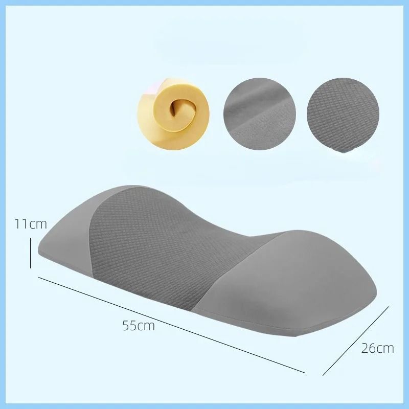 Memory Foam Lumbar Support Pillow For Sleeping And Back Pain Relief 7