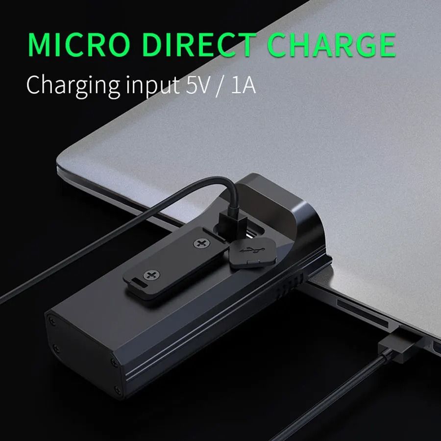 4800 Lumen USB Rechargeable Bicycle Light With 10000mAh Battery And Rainproof Design 5