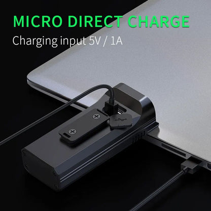 4800 Lumen USB Rechargeable Bicycle Light With 10000mAh Battery And Rainproof Design 5