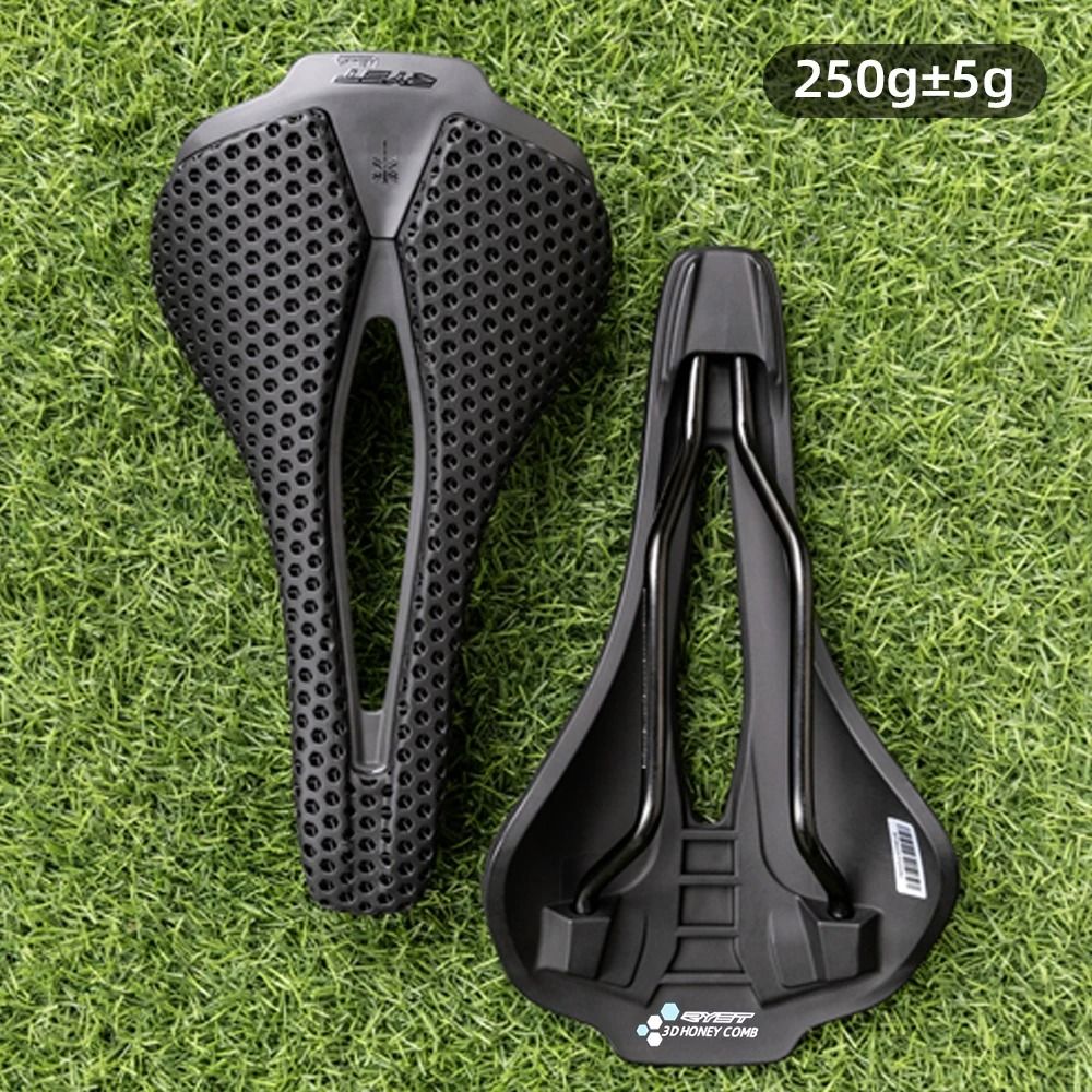 3D Printed Ultralight Bicycle Saddle With Carbon And CrMo Rail Options 10
