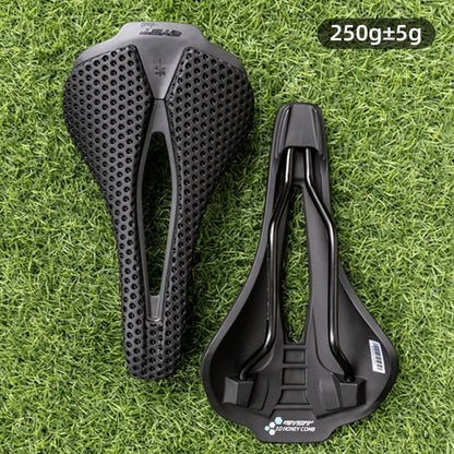 3D Printed Ultralight Bicycle Saddle With Carbon And CrMo Rail Options 10