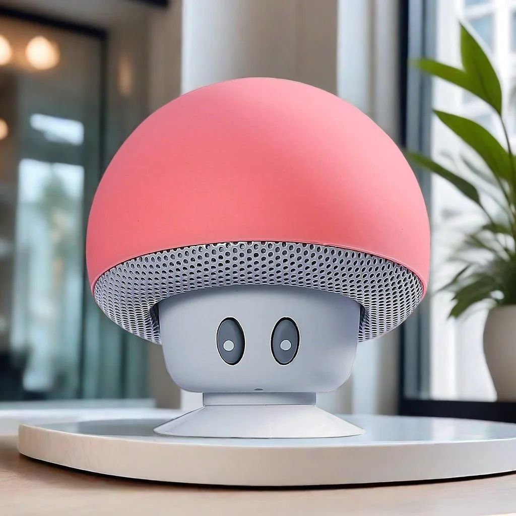 Mini Wireless Bluetooth Speaker with Suction Cup, Subwoofer, and Hands-Free Calling