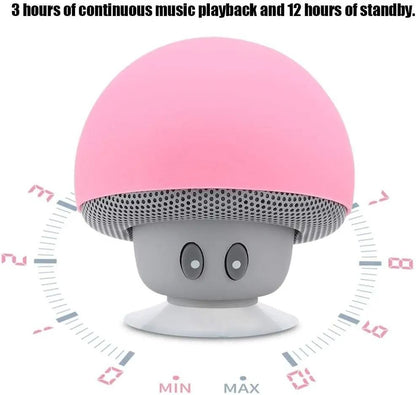 Mini Wireless Bluetooth Speaker With Suction Cup Subwoofer And HandsFree Calling 1