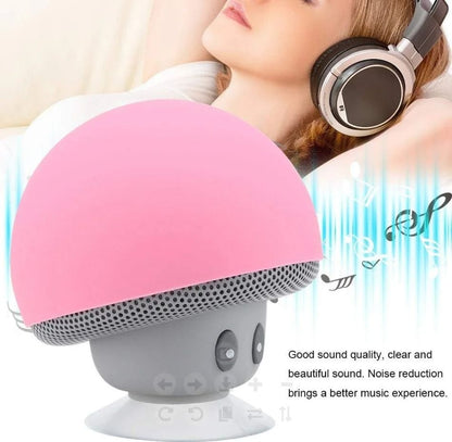Mini Wireless Bluetooth Speaker With Suction Cup Subwoofer And HandsFree Calling 2