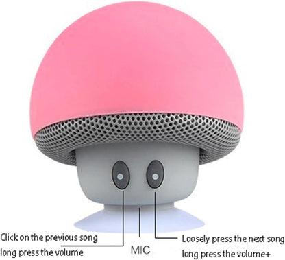 Mini Wireless Bluetooth Speaker With Suction Cup Subwoofer And HandsFree Calling 3