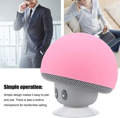 Mini Wireless Bluetooth Speaker With Suction Cup Subwoofer And HandsFree Calling 4