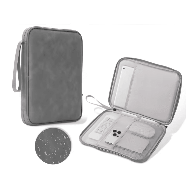 Waterproof Tablet Sleeve Bag With Zipper Pouch For IPad Pro And IPad Air 3