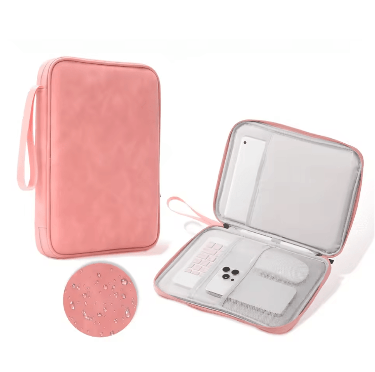 Waterproof Tablet Sleeve Bag With Zipper Pouch For IPad Pro And IPad Air 6