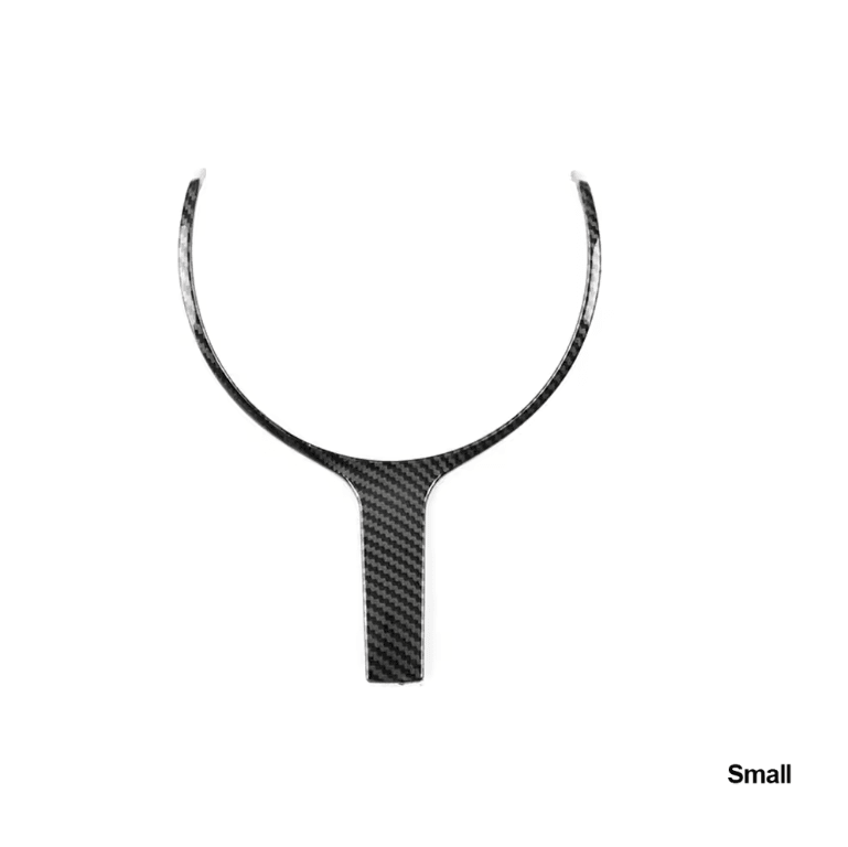 Carbon Texture Steering Wheel Cover Trim For BMW F Series Interior Upgrade 2