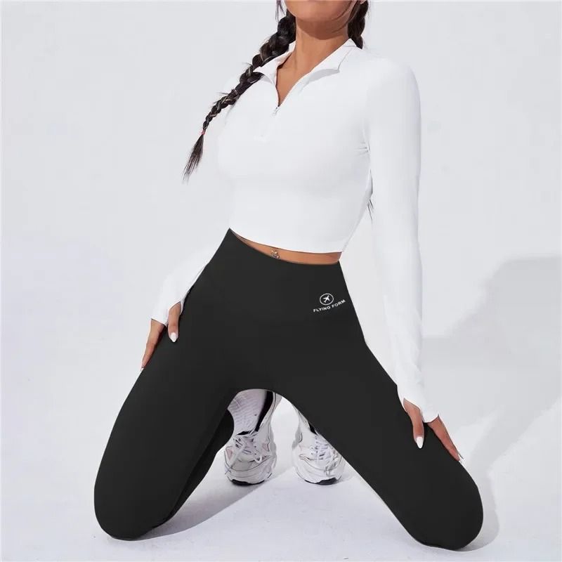 High Waist Thermal Yoga Leggings Push Up Butt Lifting Fitness Pants 1