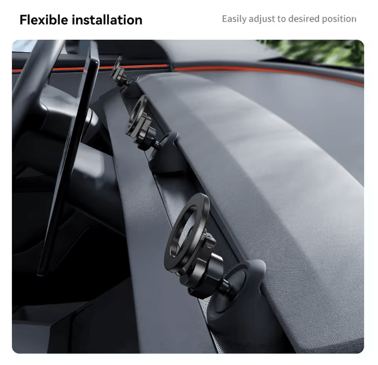 Magnetic Car Phone Holder For Tesla Model 3 And Model Y With 360 Degree Rotatable Air Vent Mount 3