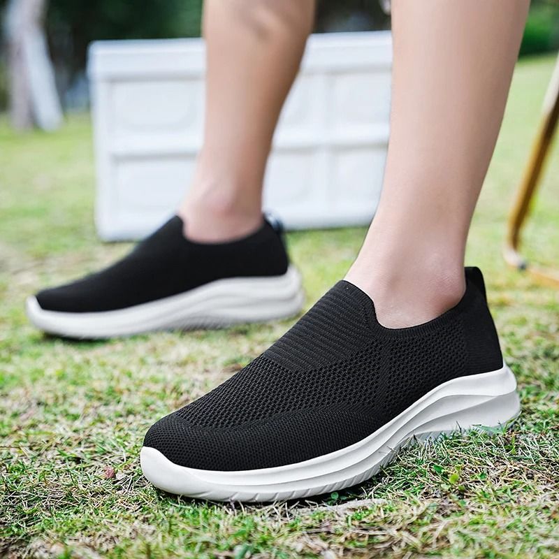 Mens Vulcanized Mesh Breathable Lightweight Walking Casual Sneakers 2