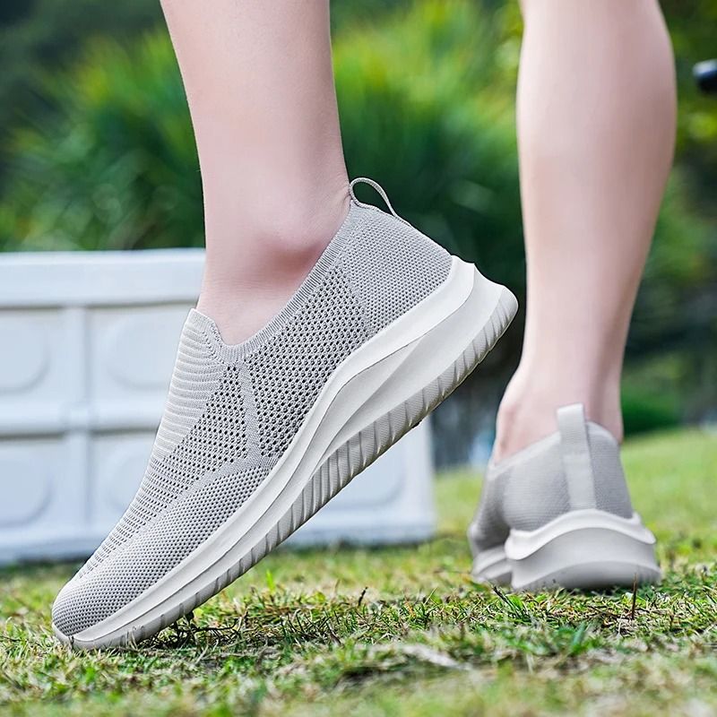 Mens Vulcanized Mesh Breathable Lightweight Walking Casual Sneakers 3