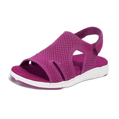 Women Plus Size Wedge Sandals Soft Bottom Platform Casual Beach Shoes 8