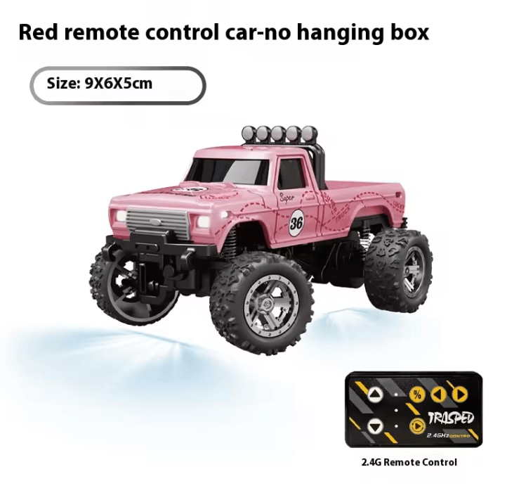 Mini Off Road Remote Control Car With Alloy Body And Shock Absorption 3