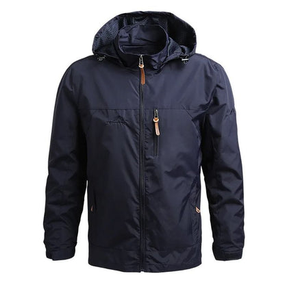 Mens Tactical Windbreaker Waterproof Outdoor Hooded Jacket 7