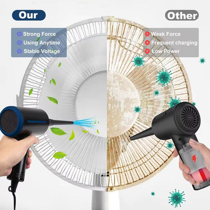 500W Electric Air Duster  Powerful Air Blower Replacing Canned Air For Computer Keyboard  Electroni 4