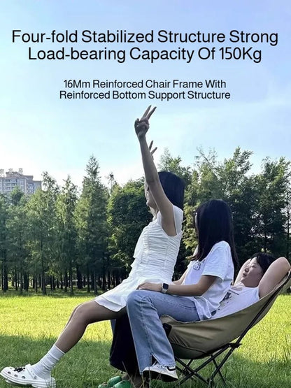 Portable Folding Recliner Chair With Headrest  Leg Rest 3