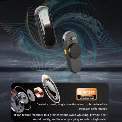 Portable Voice Amplifier With Lavalier Microphone  Mini Wireless Megaphone Speaker For Teachers Tou 2