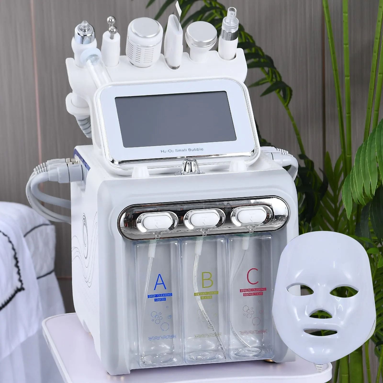 7 In 1 Beauty Skin Cleansing Hydrofacial Machine Water Aqua Peeling For Home Use 2