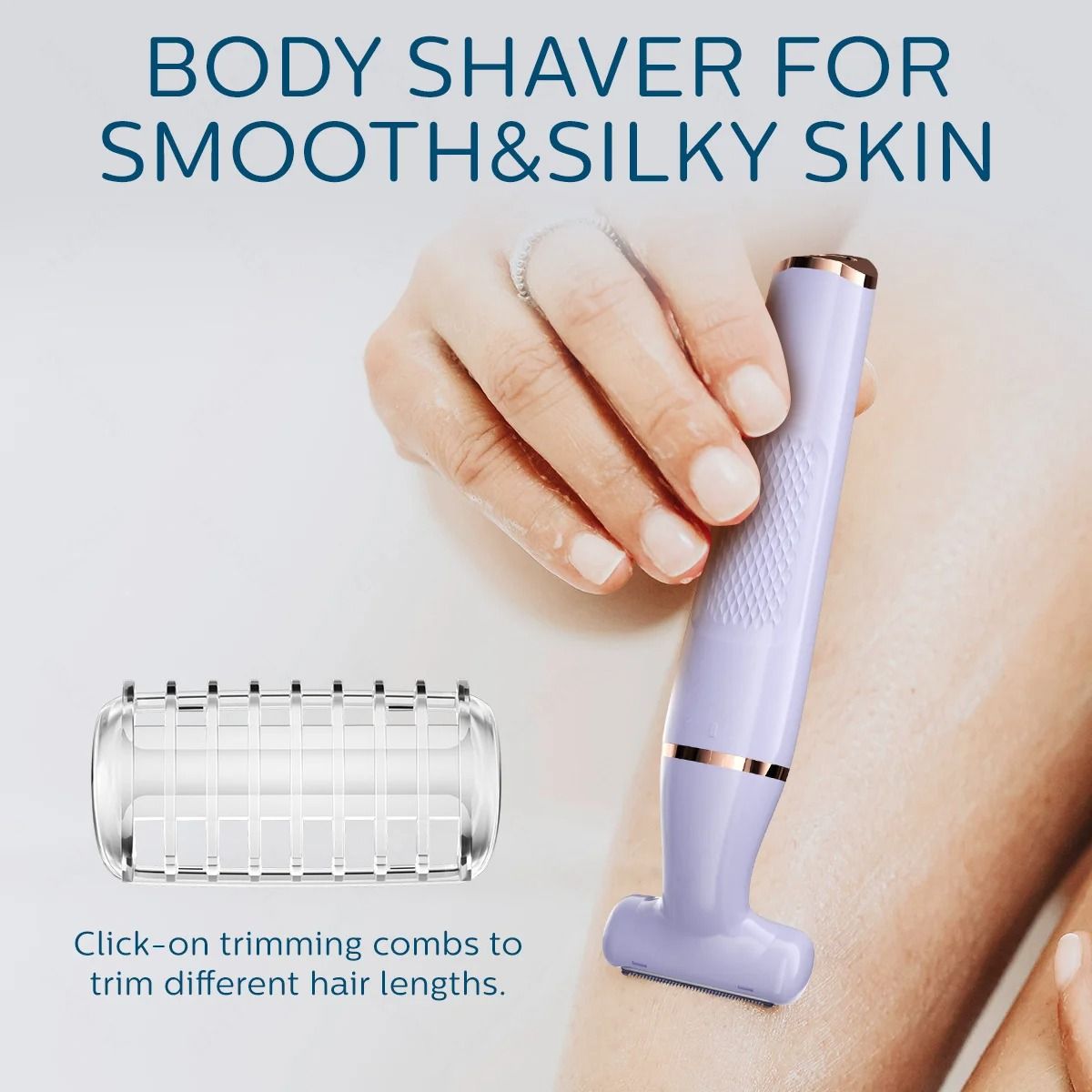Electric Foil Shaver  Trimmer  Wet  Dry Use With Portable Design 4