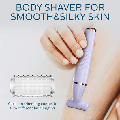 Electric Foil Shaver  Trimmer  Wet  Dry Use With Portable Design 4