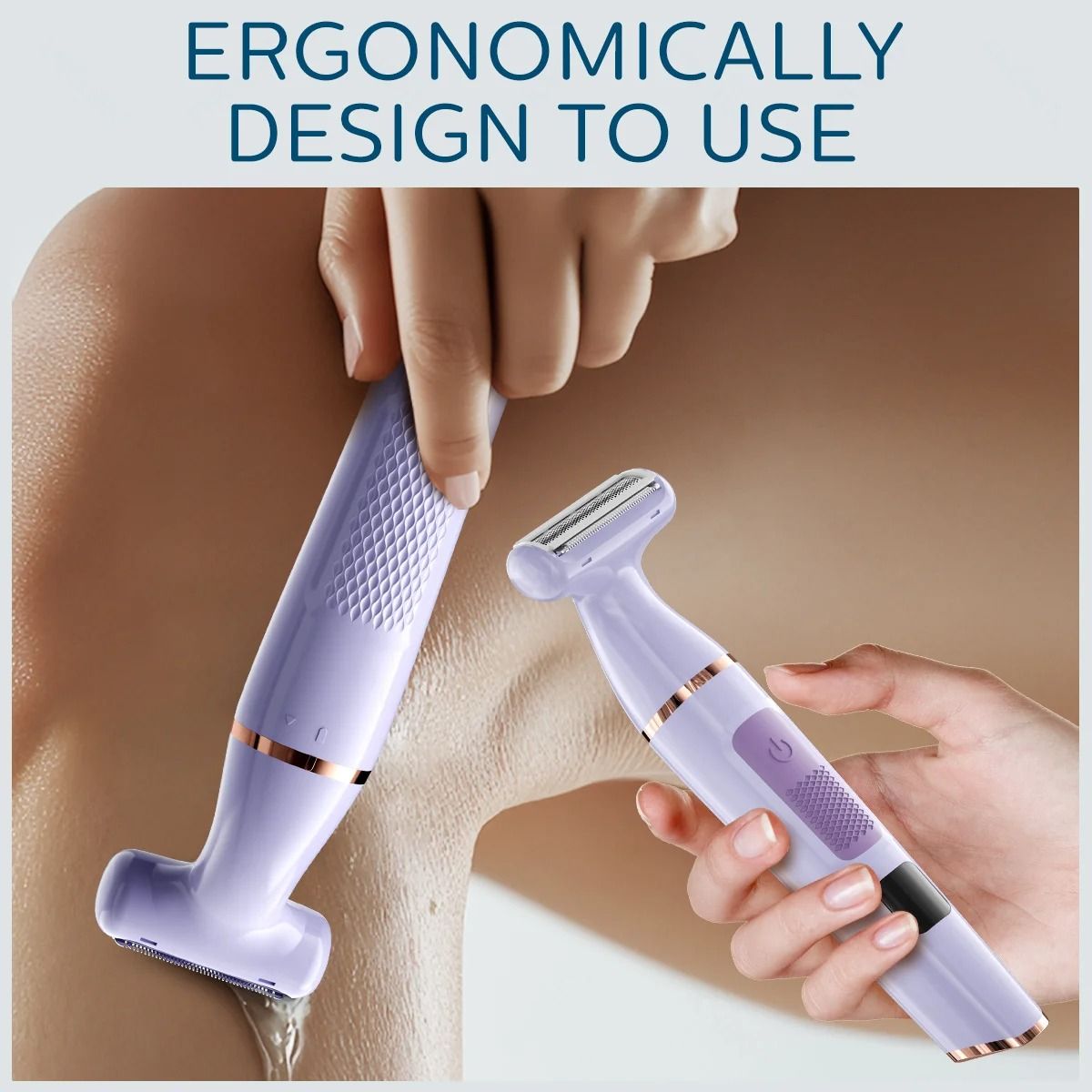 Electric Foil Shaver  Trimmer  Wet  Dry Use With Portable Design 5