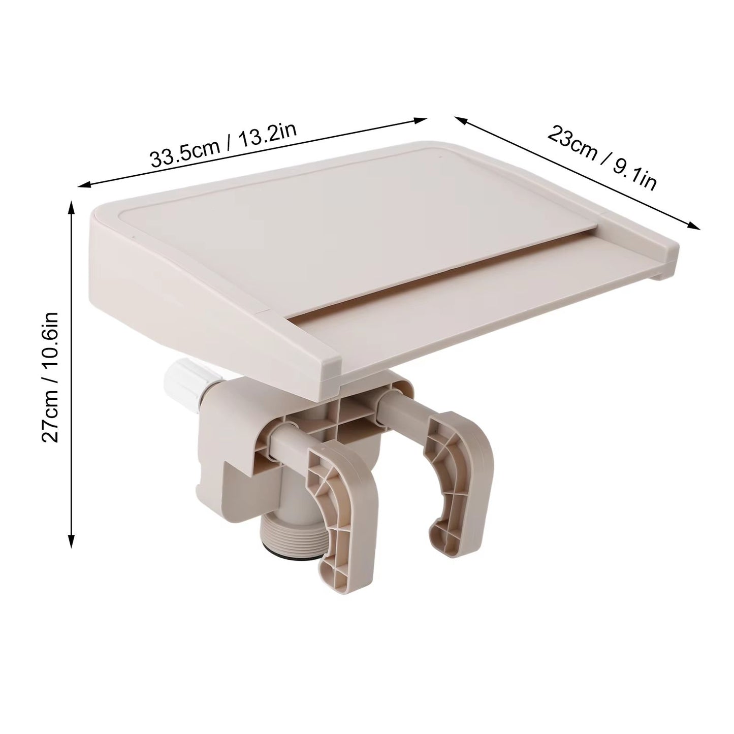 Relaxing Pool Waterfall Cascade Fountain  Detachable PVC Spillway Attachment For Ground Swimming Po 4