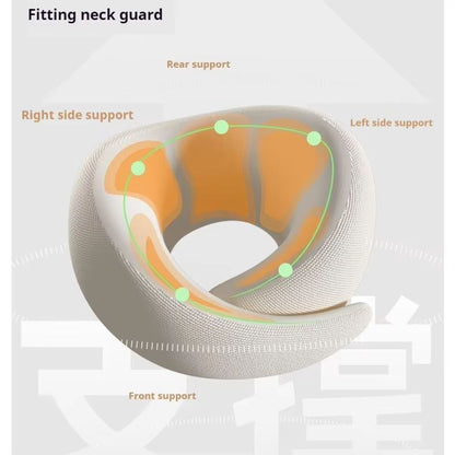 Memory Foam Neck Support Pillow  Soft Head Cushion With Ergonomic Support For Travel Camping  Daily 2