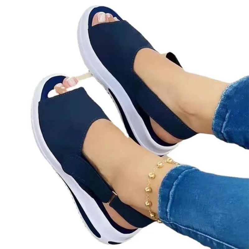 Lightweight Womens Summer Sandals With Peep Toe Design 4