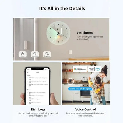 Sonoff Mini R4 Smart WiFi Switch For Home Automation 5