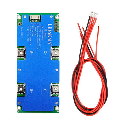 LiitoKala 4S 12V 100A BMS  LiFePO4 Battery Management System With Balanced Charging Protection 2