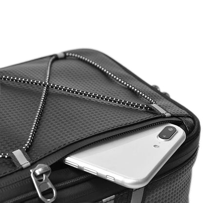 7L Bike Trunk Bag Water Resistant Rear Rack Bag With Rain Cover 5