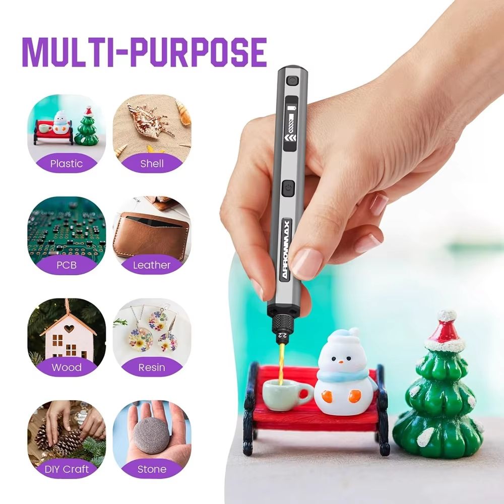 ARROWMAX Mini Electric Drill  Rechargeable Cordless Rotary Tool For Crafts Wood Plastic  DIY Projec 4