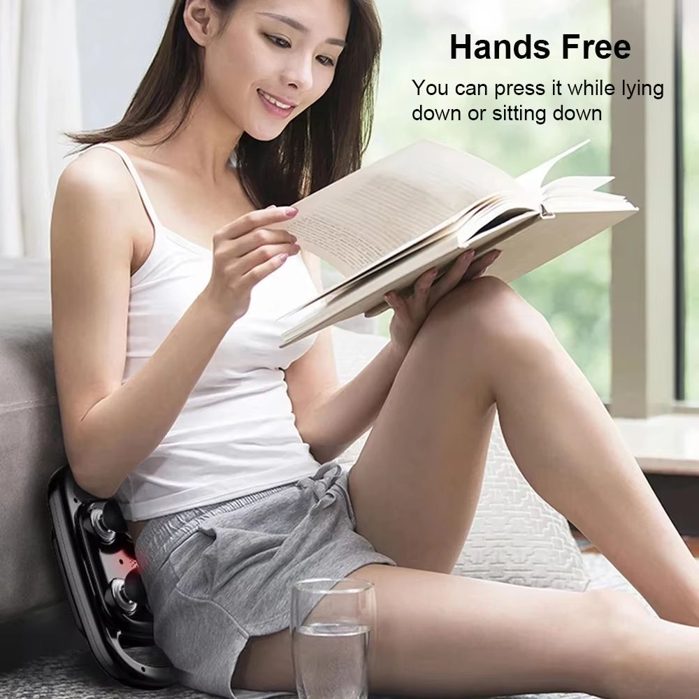 Deep Tissue Percussion Massage Gun 6 Head Full Body Muscle Relief Neck Cervical Spine Pain Relief 3