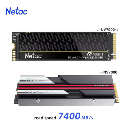 Netac NVMe M2 2280 PCIe 40 SSD  UltraFast 7400MBs Internal Solid State Drive For PS5 Laptops  PCs 5 2