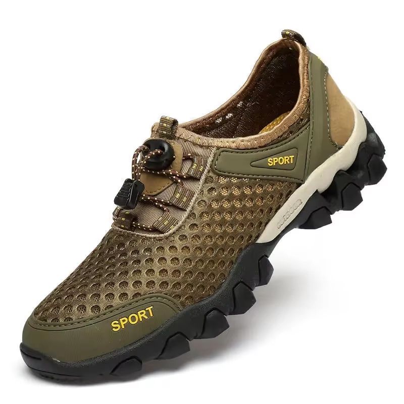 Mens Breathable Mesh Hiking Sneakers  Lightweight NonSlip Summer Casual Shoes For Walking Tennis  O 5