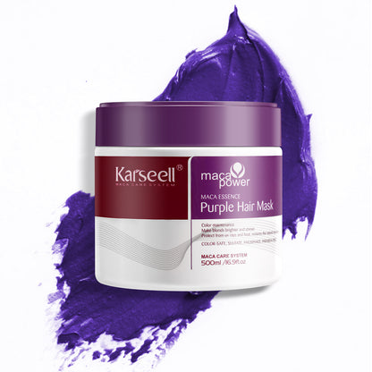 Karseell Purple Hair Mask Professional AntiBrass Hair Toner For Blonde Silver Gray  Highlighted Hai 1