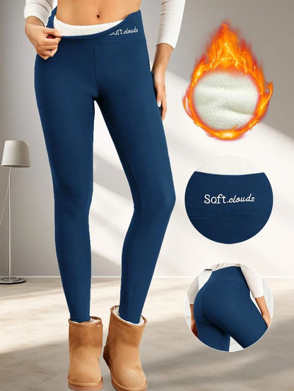 Cozy High Waist Winter Leggings for Women